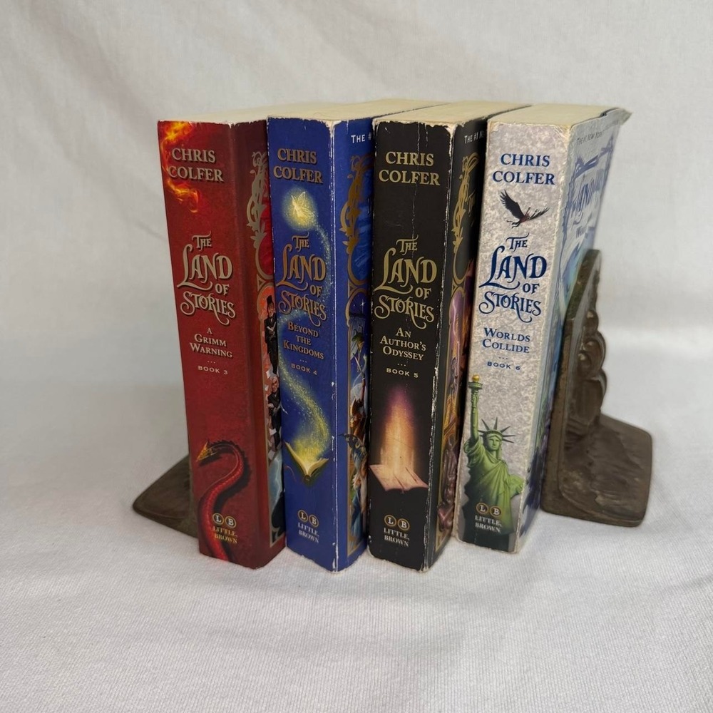 The Land of Stories Books 3-6 Chris Colfer Adventure Fantasy Fiction Fairy Tale